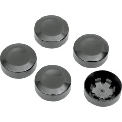 Capace spate pentru șuruburi de fulie curea negre DRAG SPECIALTIES D26-0152B Capace spate pentru șuruburi de fulie curea negre DRAG SPECIALTIES D26-0152B