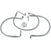Linie de frână față din oțel inoxidabil DRAG SPECIALTIES 640114