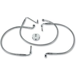 Linie de frână față din oțel inoxidabil DRAG SPECIALTIES 640114 Linie de frână față din oțel inoxidabil DRAG SPECIALTIES 640114