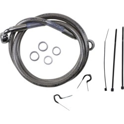 Linie de frână față din oțel inoxidabil DRAG SPECIALTIES 640210 Linie de frână față din oțel inoxidabil DRAG SPECIALTIES 640210
