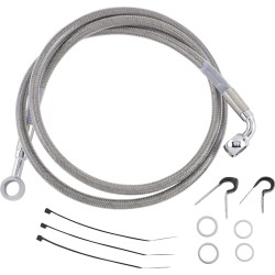 Linie de frână față din oțel inoxidabil DRAG SPECIALTIES 640214