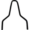Sissy bar RND 11 BLK DRAG SPECIALTIES X08-0044GBR Sissy bar RND 11 BLK DRAG SPECIALTIES X08-0044GBR thumb