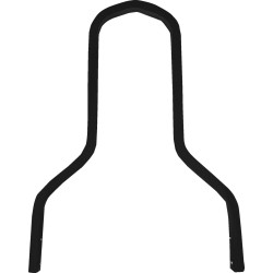 Sissy bar SQR SHRT 11BLK DRAG SPECIALTIES X08-0044GBS Sissy bar SQR SHRT 11BLK DRAG SPECIALTIES X08-0044GBS