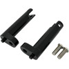 Suport pentru scărița pasagerului negru DRAG SPECIALTIES 1620-1057