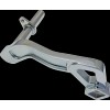 Suport stânga pentru scăriță pasager - crom - FX DRAG SPECIALTIES P17-0490C