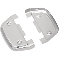 Capace pentru suporturi de picioare pasager chrome DRAG SPECIALTIES P17-0451 Capace pentru suporturi de picioare pasager chrome DRAG SPECIALTIES P17-0451