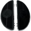 Plăci de podea semilună fără inserții antivibrații crom DRAG SPECIALTIES 17-0418L