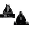 Suport pentru suportul de picioare al pasagerului - negru lucios DRAG SPECIALTIES P17-0415GB