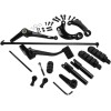 Set control frontal negru DRAG SPECIALTIES 056220