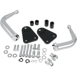 Suport reglabil pentru scăriță crom DRAG SPECIALTIES 056217 Suport reglabil pentru scăriță crom DRAG SPECIALTIES 056217