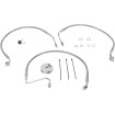 Linie de frână față din oțel inoxidabil pentru discuri duble DRAG SPECIALTIES 660510 thumb