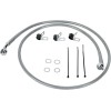 Linie de frână față din oțel inoxidabil DRAG SPECIALTIES 660214