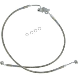 Linie de frână spate din oțel inoxidabil DRAG SPECIALTIES 640229 Linie de frână spate din oțel inoxidabil DRAG SPECIALTIES 640229