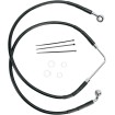 Linie de frână față din oțel inoxidabil cu acoperire din vinil negru DRAG SPECIALTIES 660328-BLK Linie de frână față din oțel inoxidabil cu acoperire din vinil negru DRAG SPECIALTIES 660328-BLK thumb