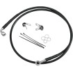 Linie de frână față din oțel inoxidabil cu acoperire din vinil negru DRAG SPECIALTIES 640115-BLK Linie de frână față din oțel inoxidabil cu acoperire din vinil negru DRAG SPECIALTIES 640115-BLK thumb