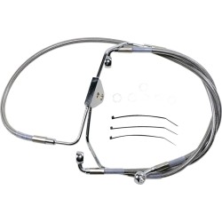 Linie de frână față din oțel inoxidabil prelungită 4 Linie de frână față din oțel inoxidabil prelungită 4
