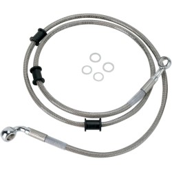 Linie de frână față din oțel inoxidabil DRAG SPECIALTIES 680214 Linie de frână față din oțel inoxidabil DRAG SPECIALTIES 680214