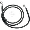 Linie de frână față din oțel inoxidabil cu acoperire din vinil negru DRAG SPECIALTIES 660335BLK Linie de frână față din oțel inoxidabil cu acoperire din vinil negru DRAG SPECIALTIES 660335BLK thumb