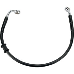 Linie de frână spate acoperire vinil negru oțel inoxidabil DRAG SPECIALTIES 660111-BLK