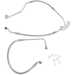 Linie de frână spate din oțel inoxidabil DRAG SPECIALTIES 640231
