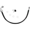 Linie de frână spate acoperire vinil negru oțel inoxidabil DRAG SPECIALTIES 640111-BLK