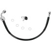 Linie de frână spate acoperire vinil negru oțel inoxidabil DRAG SPECIALTIES 640111-BLK Linie de frână spate acoperire vinil negru oțel inoxidabil DRAG SPECIALTIES 640111-BLK thumb