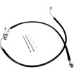 Linie de frână spate cu înveliș din vinil negru din oțel inoxidabil DRAG SPECIALTIES 660320-BLK Linie de frână spate cu înveliș din vinil negru din oțel inoxidabil DRAG SPECIALTIES 660320-BLK thumb
