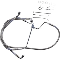 Set prelungit linie de frână spate din oțel inoxidabil DRAG SPECIALTIES 614085-2 Set prelungit linie de frână spate din oțel inoxidabil DRAG SPECIALTIES 614085-2