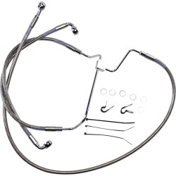 Set prelungit linie frână spate din oțel inoxidabil DRAG SPECIALTIES 614085-8 Set prelungit linie frână spate din oțel inoxidabil DRAG SPECIALTIES 614085-8
