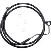 Set standard față furtunuri de frână superioare vinil/negru din oțel inoxidabil DRAG SPECIALTIES 614220-BLK Set standard față furtunuri de frână superioare vinil/negru din oțel inoxidabil DRAG SPECIALTIES 614220-BLK thumb