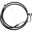 Set standard față furtunuri de frână superioare vinil/negru din oțel inoxidabil DRAG SPECIALTIES 614220-BLK Set standard față furtunuri de frână superioare vinil/negru din oțel inoxidabil DRAG SPECIALTIES 614220-BLK thumb