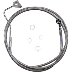 Set prelungit linie de frână spate din oțel inoxidabil DRAG SPECIALTIES 614220-4 Set prelungit linie de frână spate din oțel inoxidabil DRAG SPECIALTIES 614220-4