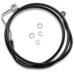 Set pentru linia de frână față cu lungime extinsă din vinil negru/otel inoxidabil DRAG SPECIALTIES 614220-2BLK Set pentru linia de frână față cu lungime extinsă din vinil negru/otel inoxidabil DRAG SPECIALTIES 614220-2BLK thumb