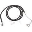 Set linie de frână față cu lungime extinsă din vinil negru/oțel inoxidabil DRAG SPECIALTIES 614220-6BLK Set linie de frână față cu lungime extinsă din vinil negru/oțel inoxidabil DRAG SPECIALTIES 614220-6BLK thumb