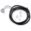 Set linie frână față cu lungime extinsă din vinil negru/oțel inoxidabil DRAG SPECIALTIES 614220-10BLK Set linie frână față cu lungime extinsă din vinil negru/oțel inoxidabil DRAG SPECIALTIES 614220-10BLK thumb