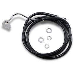 Set linie frână față cu lungime extinsă din vinil negru/oțel inoxidabil DRAG SPECIALTIES 614220-10BLK Set linie frână față cu lungime extinsă din vinil negru/oțel inoxidabil DRAG SPECIALTIES 614220-10BLK