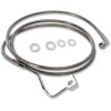 Set linie frână spate prelungită lungime superioară față oțel inoxidabil + 4