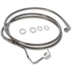 Set linie frână spate prelungită lungime superioară față oțel inoxidabil + 4 Set linie frână spate prelungită lungime superioară față oțel inoxidabil + 4