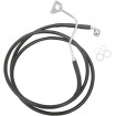 Set linie frână spate lungime standard vinil negru oțel inoxidabil DRAG SPECIALTIES 615220-BLK Set linie frână spate lungime standard vinil negru oțel inoxidabil DRAG SPECIALTIES 615220-BLK thumb