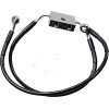 Linie de frână față XL BK DRAG SPECIALTIES 614743-BLK