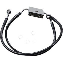 Linie de frână față XL BK DRAG SPECIALTIES 614743-BLK Linie de frână față XL BK DRAG SPECIALTIES 614743-BLK
