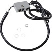Linie de frână față XL BK +6 DRAG SPECIALTIES 614743-6BLK thumb