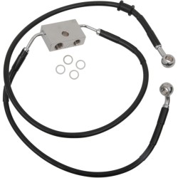 Linie de frână față XL BK +8 DRAG SPECIALTIES 614743-8BLK Linie de frână față XL BK +8 DRAG SPECIALTIES 614743-8BLK