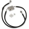 Linie de frână față XL BK +4 DRAG SPECIALTIES 614751-4BLK