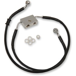 Linie de frână față XL BK +8 DRAG SPECIALTIES 614751-8BLK Linie de frână față XL BK +8 DRAG SPECIALTIES 614751-8BLK