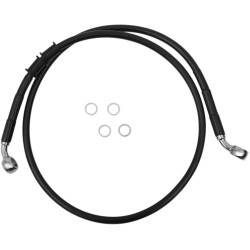 Linie de frână față XL BK +2 DRAG SPECIALTIES 614760-2BLK Linie de frână față XL BK +2 DRAG SPECIALTIES 614760-2BLK