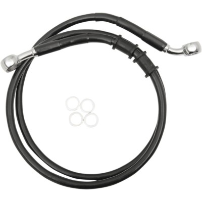 Linie de frână față XL BK +10 DRAG SPECIALTIES 614771-10BLK Linie de frână față XL BK +10 DRAG SPECIALTIES 614771-10BLK