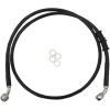 Linie de frână față XL BK +2 DRAG SPECIALTIES 614772-2BLK