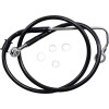 Furtun de frână 15-17SFTL negru +4 DRAG SPECIALTIES 618299-4BLK
