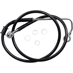 Furtun de frână 15-17SFTL negru +4 DRAG SPECIALTIES 618299-4BLK Furtun de frână 15-17SFTL negru +4 DRAG SPECIALTIES 618299-4BLK